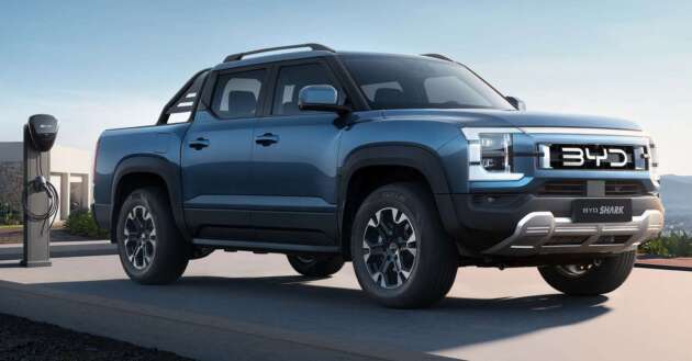 BYD Shark dilancarkan di Mexico – trak pikap PHEV pesaing Hilux, dua motor elektrik, kuasa lebih 430 hp