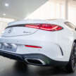 2024 Mercedes-Benz CLE300 4Matic Coupé in Malaysia – 259 PS/400 Nm MHEV, rear-wheel steer; RM519k