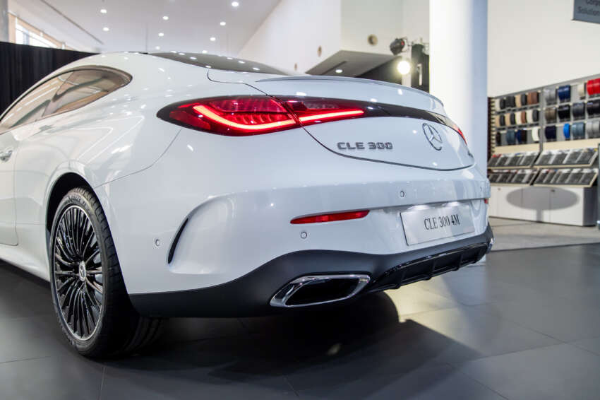 2024 Mercedes-Benz CLE300 4Matic Coupé in Malaysia – 259 PS/400 Nm MHEV, rear-wheel steer; RM519k 1758764