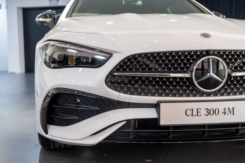 2024 Mercedes-Benz CLE300 4Matic Coupé in Malaysia – 259 PS/400 Nm MHEV, rear-wheel steer; RM519k 1758743