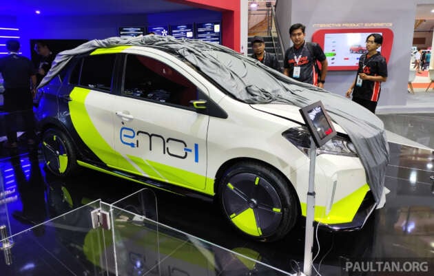 Perodua emo-1 EV Concept — Myvi elektrik dengan 68 PS/220 Nm, bateri 55.7 kWh, jarak perjalanan 350 km