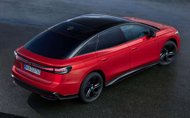 2024 Volkswagen ID.7 GTX debuts – EV fastback sedan with 340 PS, 595 km of range; 0-100 km/h in 5.4s
