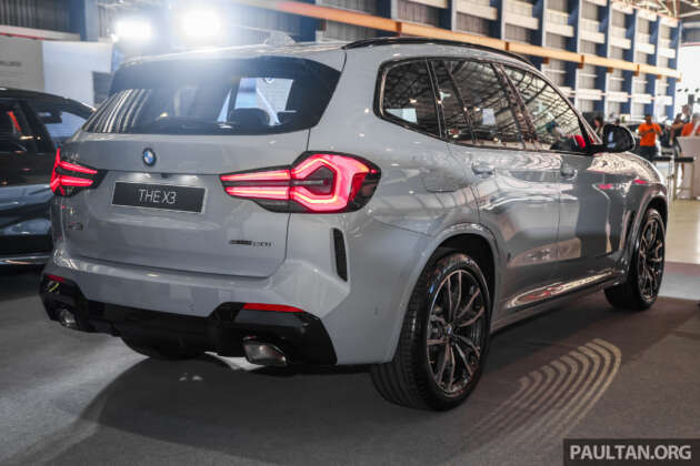 BMW X3 Final Edition 2024 — versi terakhir dengan kelengkapan tambahan; dari RM312k untuk sDrive20i