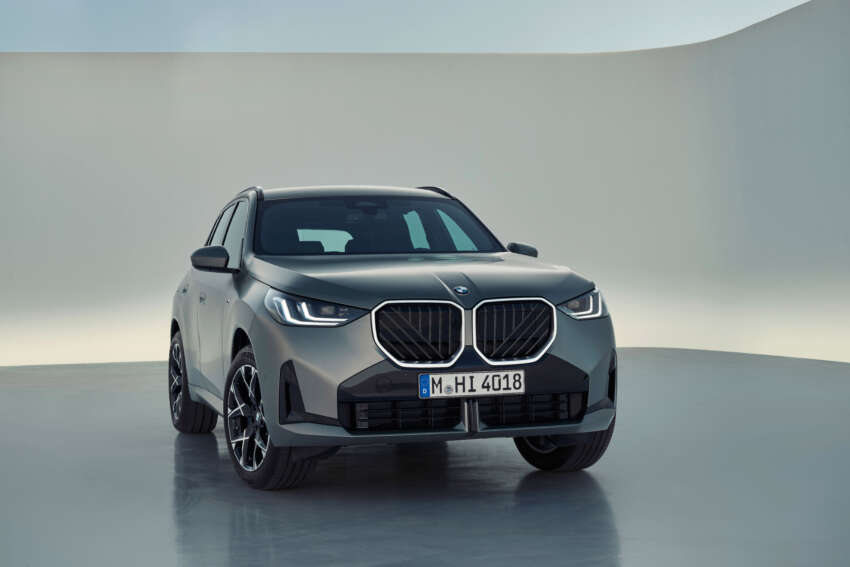 2025 BMW X3 debuts – G45 gets bold redesign, new variant naming scheme; PHEV up to 90 km EV range 1778691