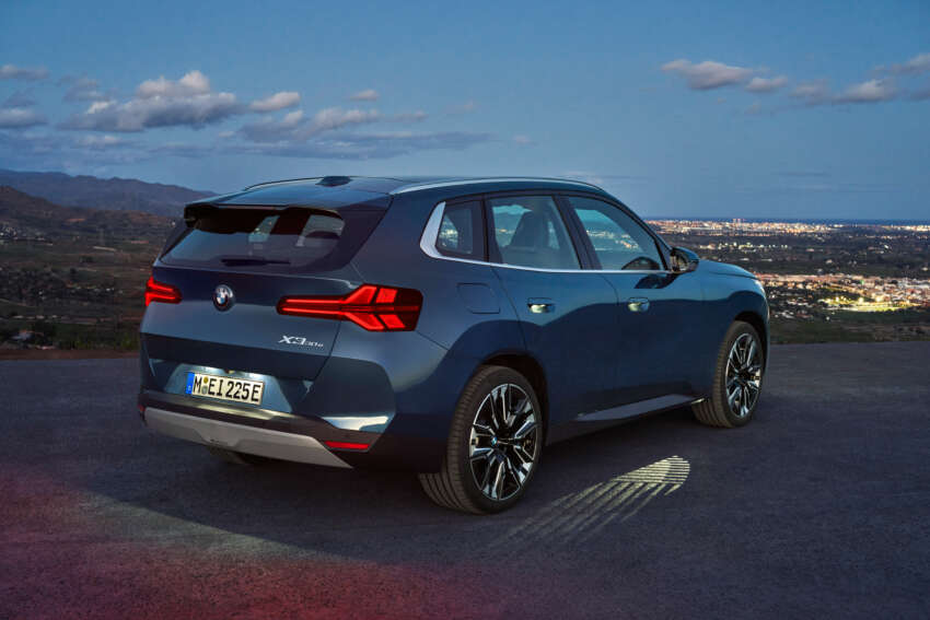 2025 BMW X3 debuts – G45 gets bold redesign, new variant naming scheme; PHEV up to 90 km EV range 1778644
