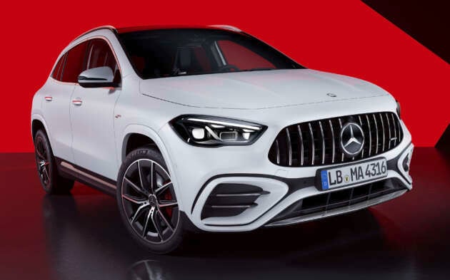 Mercedes-AMG GLA35 facelift H247 dilancar di M’sia – satu varian CKD dengan enjin hibrid ringkas, RM364k