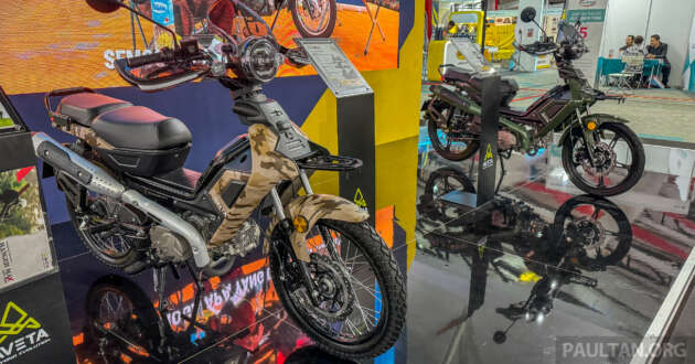 Aveta Ranger Cub Cross 115 dilancarkan di Malaysia – dua versi, enjin 113 cc karburetor, harga dari RM4,988