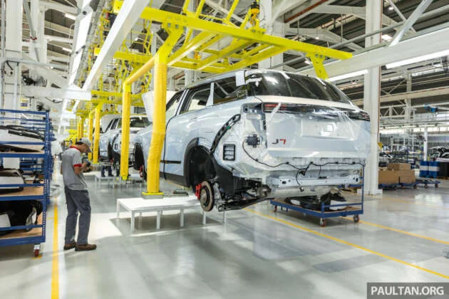 Jaecoo J7 CKD rolls off Chery Shah Alam assembly plant – exclusive to Jaecoo brand, launch on July 19