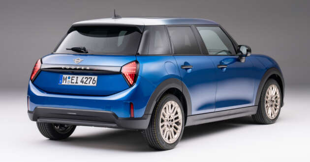 2024 MINI Cooper 5 Door debuts – new F65 is heavy refresh of F55; 3- and 4-cylinder engines up to 204 PS
