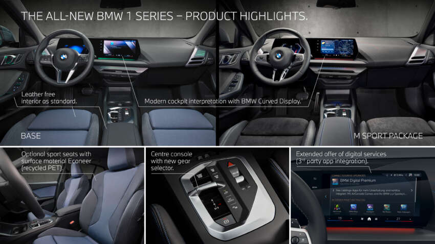 2025 BMW 1 Series – new F70 is a heavy facelift of F40, ditches “i” suffix and gains standard 7-speed DCT 1774067