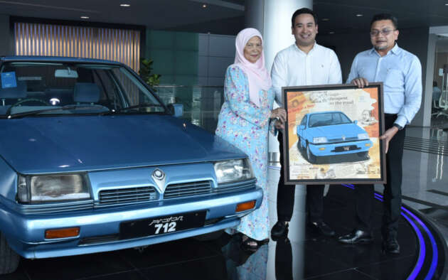 Proton COE welcomes a 1985 Saga donated by family of late owner who was one of the first purchasers