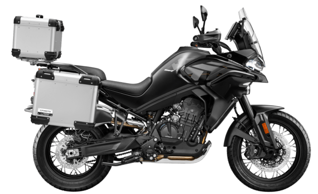2024 CFMoto 800MT Explore Edition Malaysian release – priced at RM57,800, with aluminium touring boxes