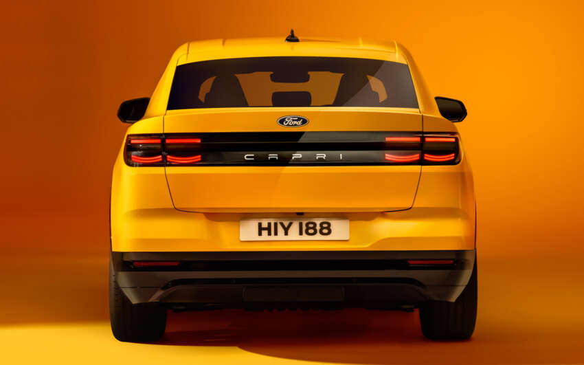 2024 Ford Capri revealed by Eric Cantona – classic coupe now reborn as an electric SUV, based on a VW 1788673