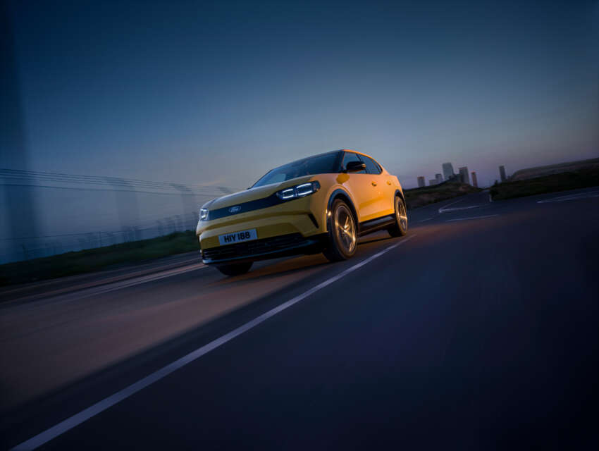 2024 Ford Capri revealed by Eric Cantona – classic coupe now reborn as an electric SUV, based on a VW 1788705