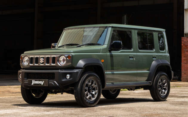 2024 Suzuki Jimny 5-Door launched in Malaysia – two extra doors; 2x boot space; same 1.5L 4AT; fr. RM200k