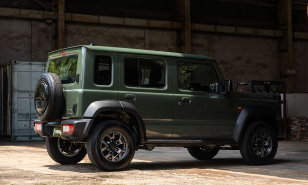 2024 Suzuki Jimny 5-Door launched in Malaysia – two extra doors; 2x boot space; same 1.5L 4AT; fr. RM200k