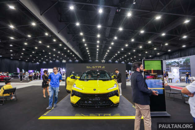 EVx 2024: See the Lotus Eletre range in person at the Setia City Convention Centre this weekend, 9am-7pm