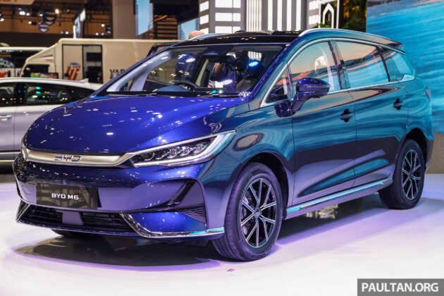 BYD M6 dengan tujuh-tempat duduk, dilancarkan esok