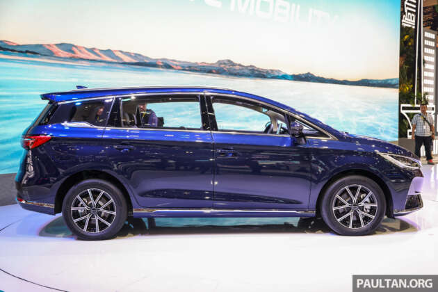 BYD M6 2024 di Thailand — MPV elektrik jana hingga 204 PS, 530 km jarak, dari RM107k; Malaysia bila?