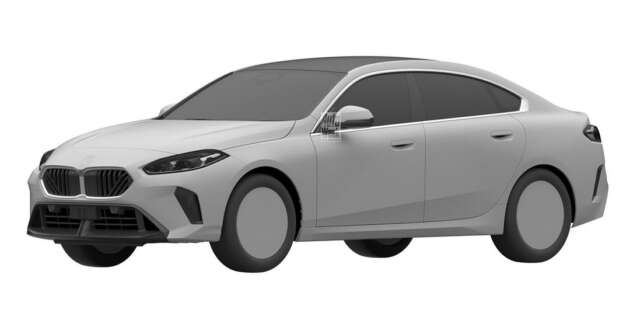 2025 BMW 2 Series Gran Coupe patent images leaked – new F74 gets sleeker look; expected debut this year