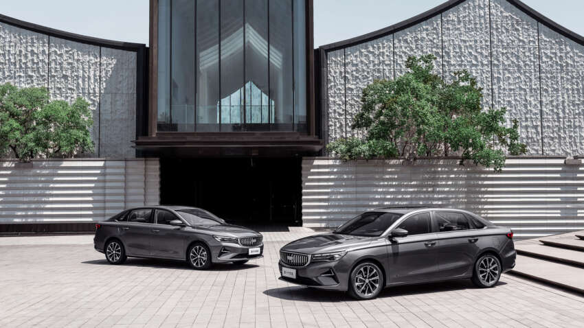 2025 Geely Emgrand facelift – 1.5L NA, 5MT/CVT, 540-degree cameras; Proton S70 twin from RM45k in China 1787549