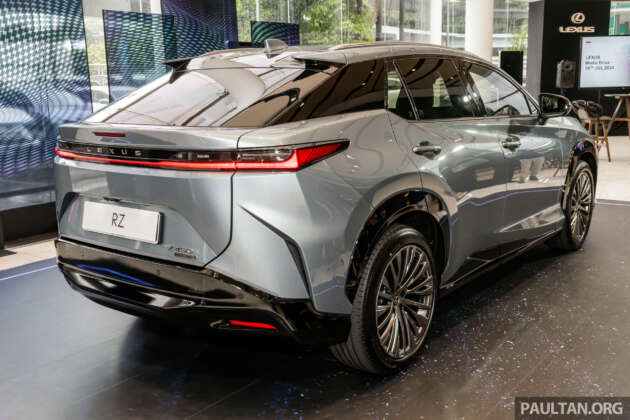 Lexus RZ450e Malaysia gallery – AWD EV SUV with 313 PS, 440 km range, priced at RM429,888