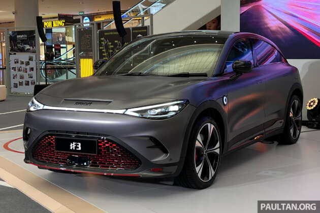 smart #3 EV dilancar di Malaysia –  Pro, Premium, Brabus; hingga 428 PS/543 Nm, 455 km; dari RM175k