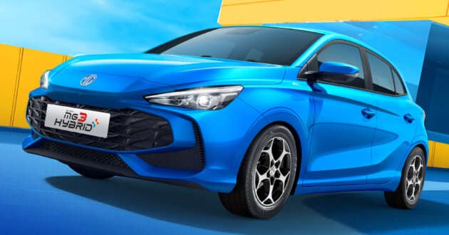 2024 MG3 Hybrid+ launched in Thailand – B-segment hatchback with 194 PS; two variants; from RM72k