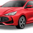 2024 MG3 Hybrid+ launched in Thailand – B-segment hatchback with 194 PS; two variants; from RM72k