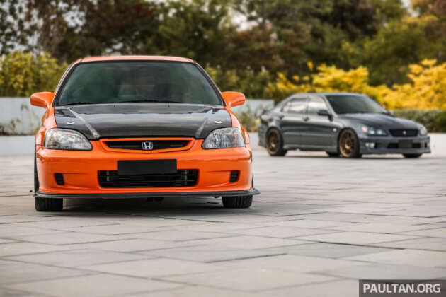 Honda Civic Coupe EJ8 1996 USDM – spesis terancam dari Amerika Syarikat kini di Selatan Tanah Air