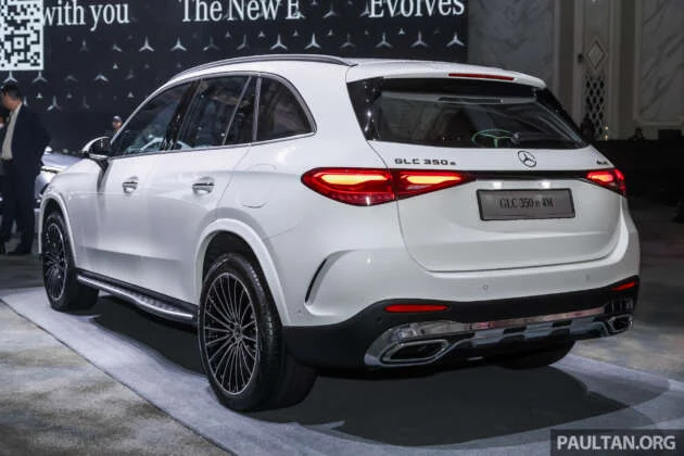 Mercedes-Benz GLC350e 2024 di Malaysia — X254 PHEV; 313 PS, 550 Nm, jarak EV 131 km, RM399k