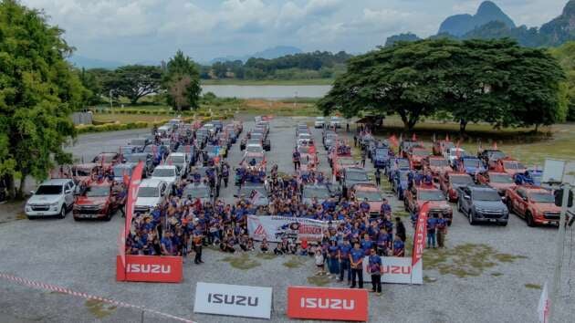 Pemilik Isuzu D-Max di seluruh negara berhimpun dan berkonvoi raikan Hari Kemerdekaan yang ke-67