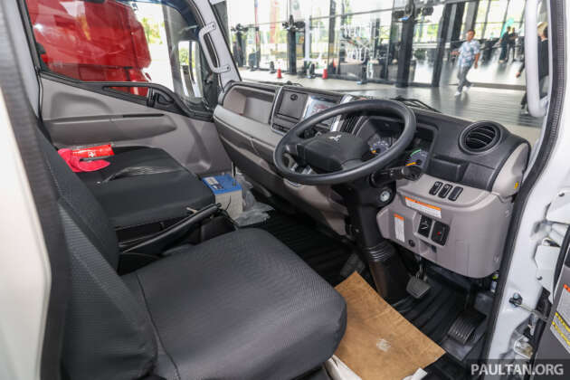 2024 Mitsubishi Fuso Canter TF in Malaysia – Euro 5, B30 biodiesel compatible; airbag, ESP standard