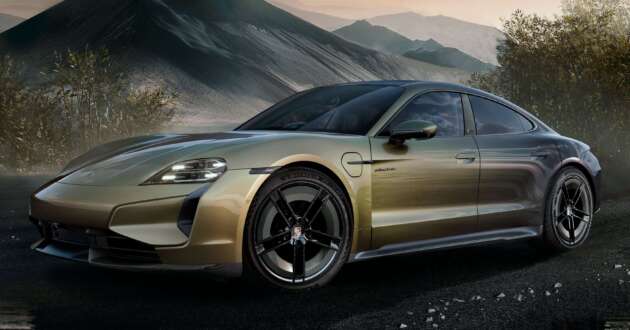 Porsche Taycan Turbo S Celestial Jade akan buat penampilan di Malaysia sebelum dilelong