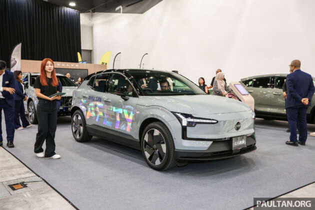ACE 2024: Volvo EX30 EV on display; cash rebates up to RM25,000 with the C40, XC60, XC90 Recharge