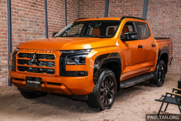 2024 Mitsubishi Triton in Malaysia – new 2.4L 4N16 engine, up to 204 PS/470 Nm, RM102k to RM166k