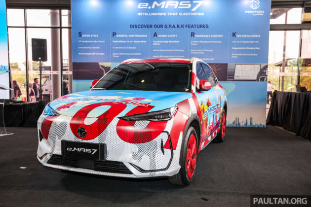 ACE 2024: Proton X90 available with up to RM3,000 rebate, 2 years free service; eMas 7 EV also shown