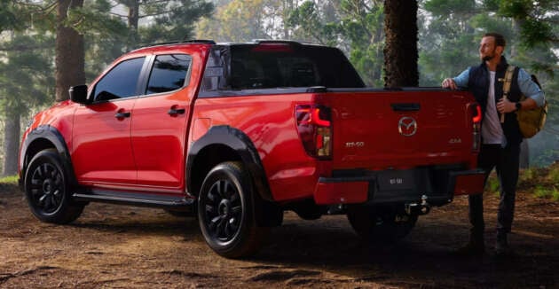 2025 Mazda BT-50 facelift launched in Thailand – 2.2L MaxForce engine, new face, digital meters, fr RM98k