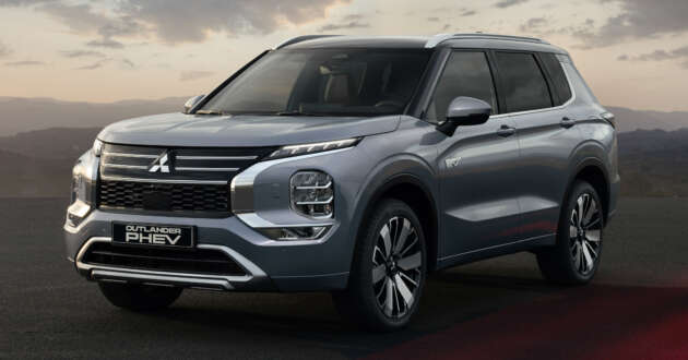 2025 Mitsubishi Outlander PHEV revealed – 22.7 kWh battery; up to 86 km EV range; design, kit tweaks