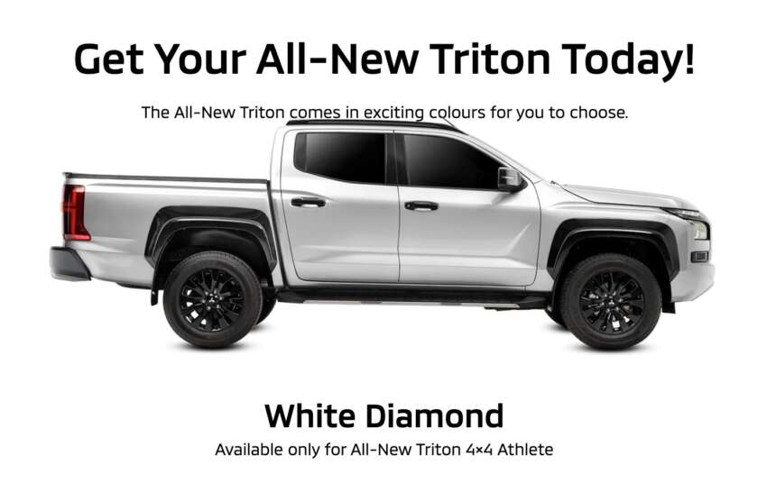 2025 Mitsubishi Triton open for booking – new Single Cab, Athlete; RM102k-170k 1825944