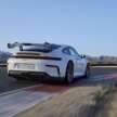 2025 Porsche 911 GT3 facelift debuts – 8% shorter gear ratios, chassis upgrades, Touring gets rear seats