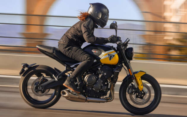 2025 Triumph Trident 660 gets updates – new cornering ABS, quickshifter, cruise control