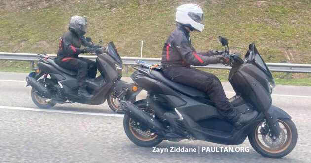 SPYSHOTS: Yamaha NMax 155 Turbo testing in Malaysia – no, it isn’t actually turbocharged