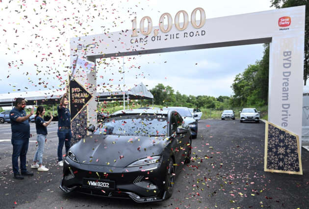 Sime Darby Motors has sold over 10,000 BYD EVs in Malaysia – plans to have 30 showrooms by end of 2024