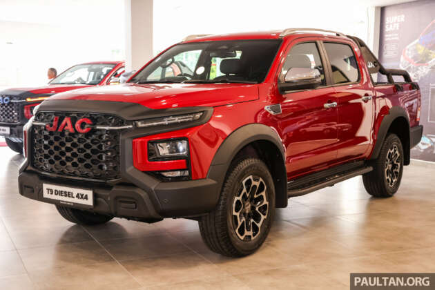 JAC T9 pick-up truck previewed in Malaysia – 2.0L turbodiesel, 8-speed ZF transmission; under RM120k