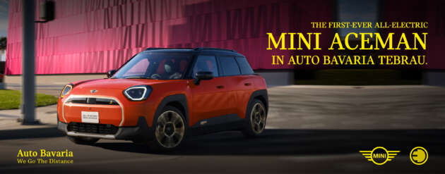 The MINI Aceman arrives in the southern region, at Auto Bavaria Tebrau – amazing rebates, free Wallbox