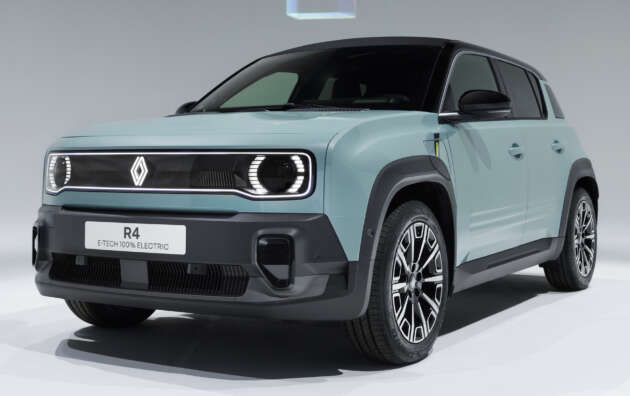 Renault 4 E-Tech Electric diperkenal – crossover elektrik dengan kuasa sehingga 150 PS/245 Nm
