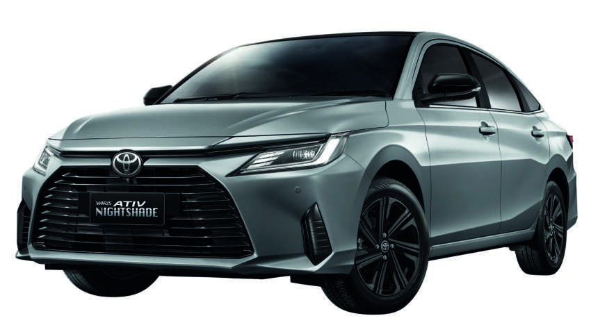 2024 Toyota Yaris Ativ Nightshade in Thailand – Vios with black pack, 94 PS 1.2L NA 4-cyl, RM90k 1839677