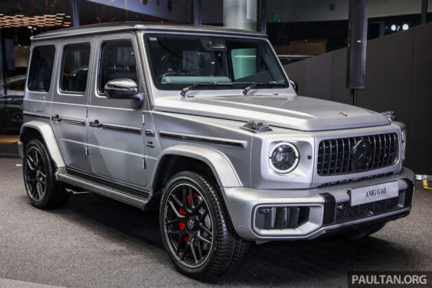 2024 Mercedes-AMG G63 facelift in Malaysia – 585 PS, mild hybrid, new MBUX, hydraulic anti-roll, RM1.9mil