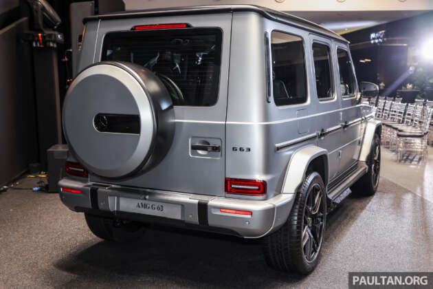 2024 Mercedes-AMG G63 facelift in Malaysia – 585 PS, mild hybrid, new MBUX, hydraulic anti-roll, RM1.9mil
